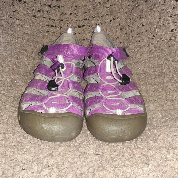 KEEN-Newport H2 Sandals-Waterproof-Purple-SZ 38-7 Women-Excellent - Picture 3 of 9
